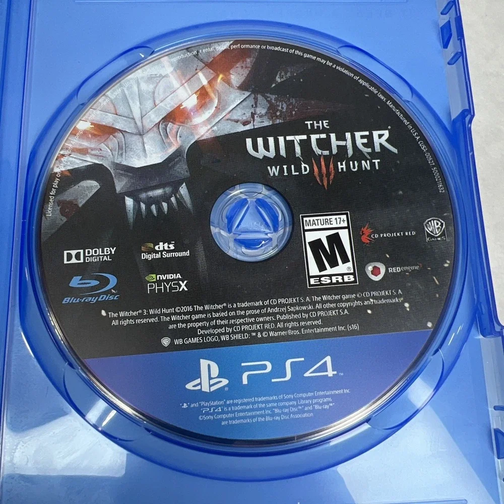 The Witcher 3 Wild Hunt‎ Standard Edition (PS4) CIB